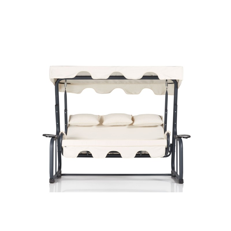 Garden Triple Swing Chair Vitis 3 - Multicolor Multicolor