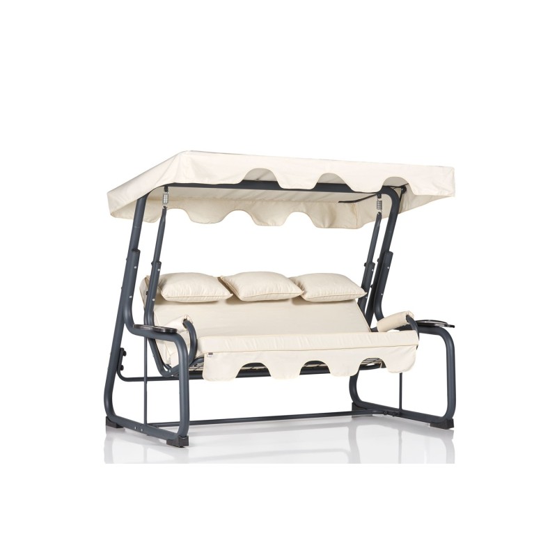 Garden Triple Swing Chair Vitis 3 - Multicolor Multicolor