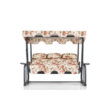 Garden Triple Swing Chair Vitis 4 - Multicolor Multicolor