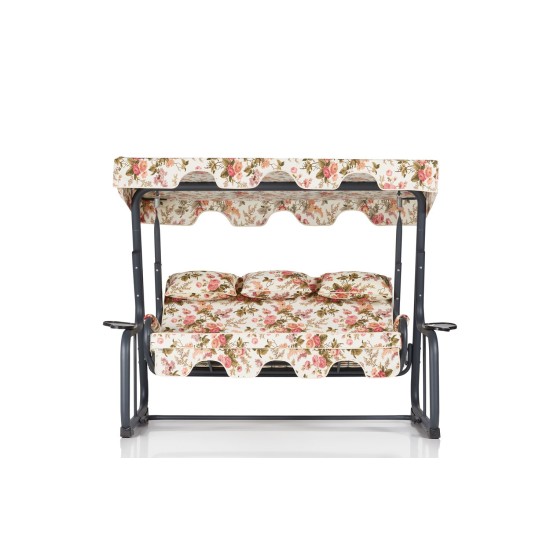 Garden Triple Swing Chair Vitis 4 - Multicolor Multicolor Garden Triple Swing Chair Vitis 4 - Multicolor Multicolor