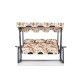 Garden Triple Swing Chair Vitis 4 - Multicolor Multicolor Garden Triple Swing Chair Vitis 4 - Multicolor Multicolor