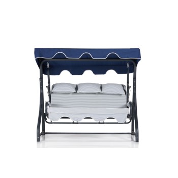 Garden Triple Swing Chair Salvia 1 - Multicolor Multicolor