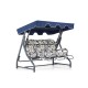 Garden Triple Swing Chair Salvia 2 - Multicolor Multicolor Garden Triple Swing Chair Salvia 2 - Multicolor Multicolor
