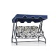 Garden Triple Swing Chair Salvia 2 - Multicolor Multicolor Garden Triple Swing Chair Salvia 2 - Multicolor Multicolor