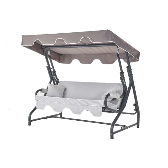 Garden Triple Swing Chair Olea Multicolor Garden Triple Swing Chair Olea Multicolor