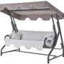 Garden Triple Swing Chair Olea Multicolor