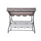 Garden Triple Swing Chair Olea Multicolor Garden Triple Swing Chair Olea Multicolor