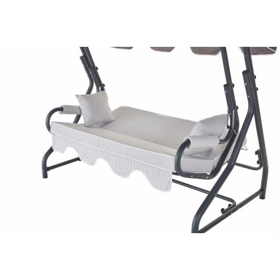 Garden Triple Swing Chair Olea Multicolor Garden Triple Swing Chair Olea Multicolor