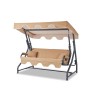 Garden Triple Swing Chair Olea - Beige Beige
