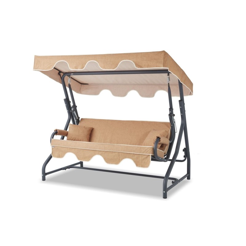 Garden Triple Swing Chair Olea - Beige Beige