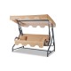 Garden Triple Swing Chair Olea - Beige Beige Garden Triple Swing Chair Olea - Beige Beige