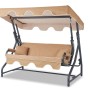 Garden Triple Swing Chair Olea - Beige Beige