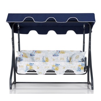 Garden Triple Swing Chair Ruta Multicolor