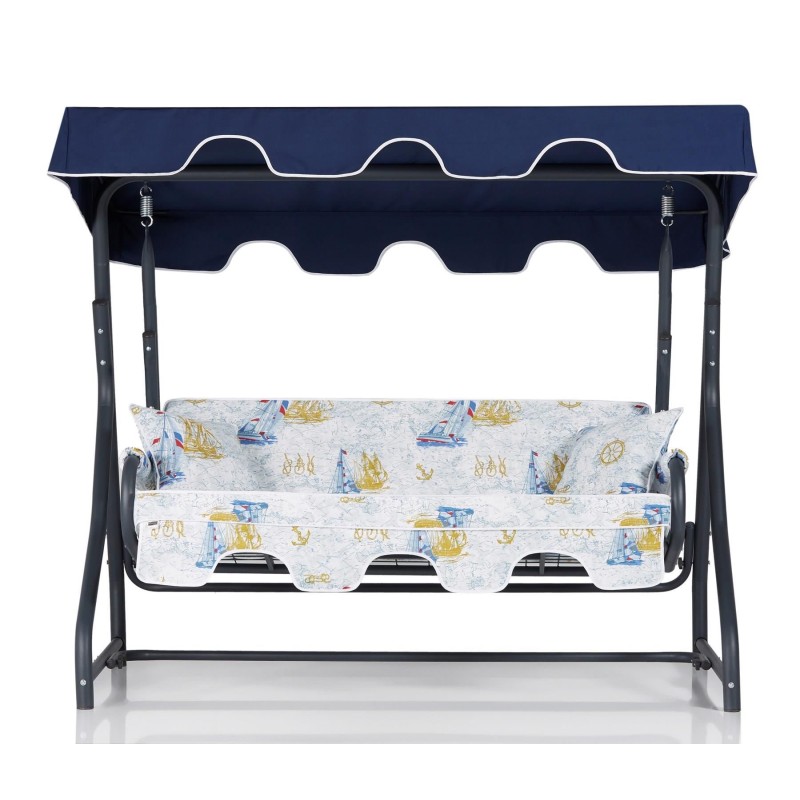 Garden Triple Swing Chair Ruta Multicolor