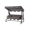 Garden Triple Swing Chair Ruta - Anthracite Anthracite