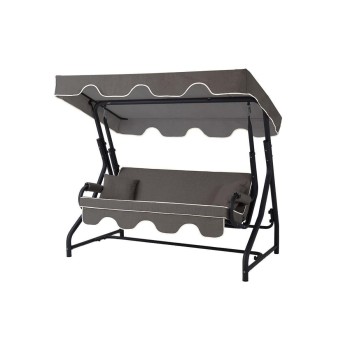 Garden Triple Swing Chair Ruta - Anthracite Anthracite
