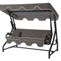 Garden Triple Swing Chair Ruta - Anthracite Anthracite