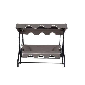 Garden Triple Swing Chair Ruta - Anthracite Anthracite