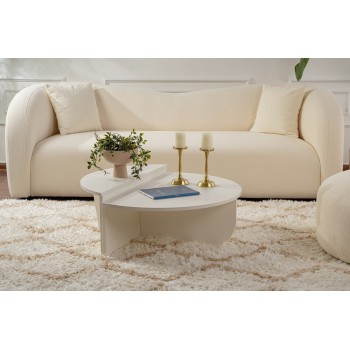 Coffee Table Orion - Wood White Wood White