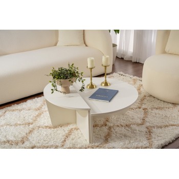Coffee Table Orion - Wood White Wood White
