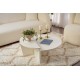 Coffee Table Orion - Wood White Wood White Hanah Home Coffee Table Orion - Wood White Wood White
