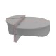 Coffee Table Orion - Wood White Wood White Hanah Home Coffee Table Orion - Wood White Wood White