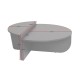 Coffee Table Orion - Wood Black Wood Black Hanah Home Coffee Table Orion - Wood Black Wood Black