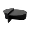 Hanah Home Coffee Table Orion - Wood Black Wood Black