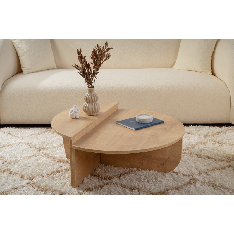 Hanah Home Coffee Table Orion - Honey Oak Honey Oak