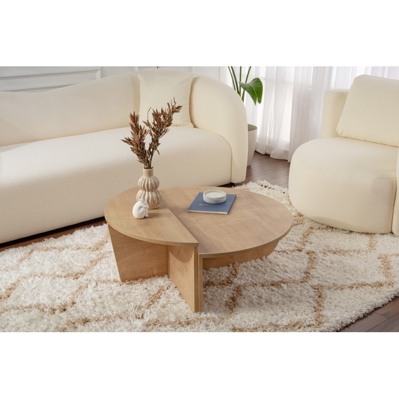 Hanah Home Coffee Table Orion - Honey Oak Honey Oak