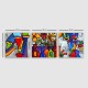 Decorative Canvas Painting (3 Pieces) DRPRC02 Multicolor Decorative Canvas Painting (3 Pieces) DRPRC02 Multicolor