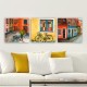 Decorative Canvas Painting (3 Pieces) DRPRC18 Multicolor