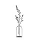 Aberto Design Decorative Object Flowerpot - 7 Black