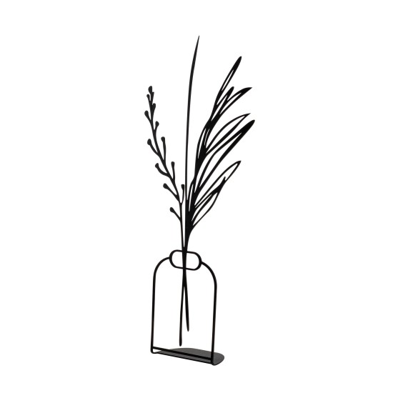 Aberto Design Decorative Object Flowerpot - 8 Black