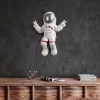 Wallxpert Decorative Wall Accessory Peace Sign Astronaut - 2 White
Grey