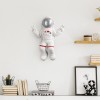 Wallxpert Decorative Wall Accessory Peace Sign Astronaut - 2 White
Grey