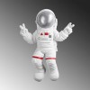 Wallxpert Decorative Wall Accessory Peace Sign Astronaut - 2 White
Grey