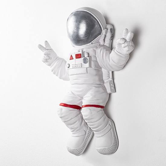 Decorative Wall Accessory Peace Sign Astronaut - 2 White
Grey Wallxpert Decorative Wall Accessory Peace Sign Astronaut - 2 White
Grey