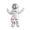 Wallxpert Decorative Wall Accessory Peace Sign Astronaut - 2 White
Grey