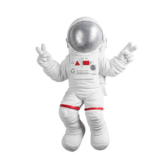 Decorative Wall Accessory Peace Sign Astronaut - 2 White
Grey Wallxpert Decorative Wall Accessory Peace Sign Astronaut - 2 White
Grey