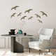 Aberto Design Decorative Wall Accessory Flying Seagulls - 1 Gold