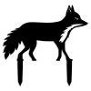 Aberto Design Decorative Object Fox 01 Black