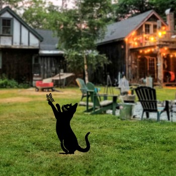 Decorative Object Cat 01 Black