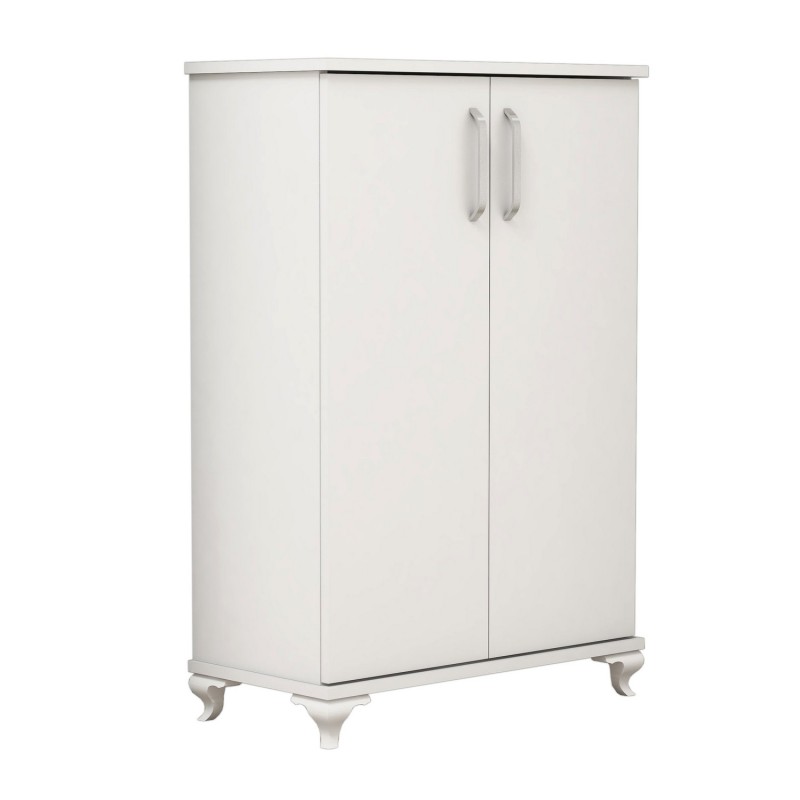 Παπουτσοθήκη Asta 72x32,5x100εκ - Χρώμα Λευκό