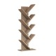 Bookshelf Hitit - Walnut Walnut Hanah Home Bookshelf Hitit - Walnut Walnut