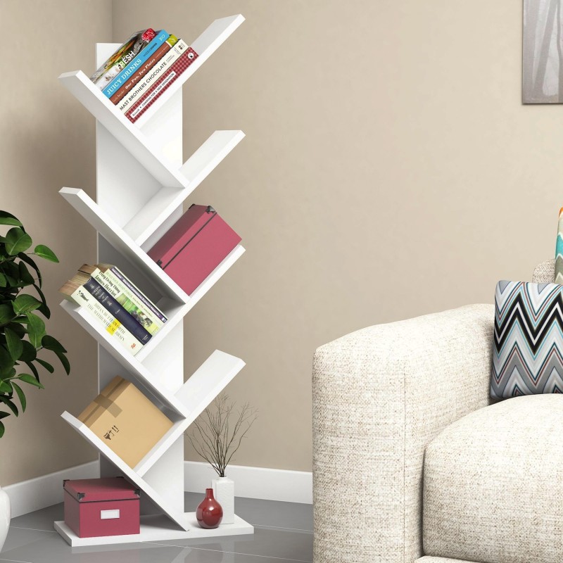 Hanah Home Bookshelf Hitit - White White