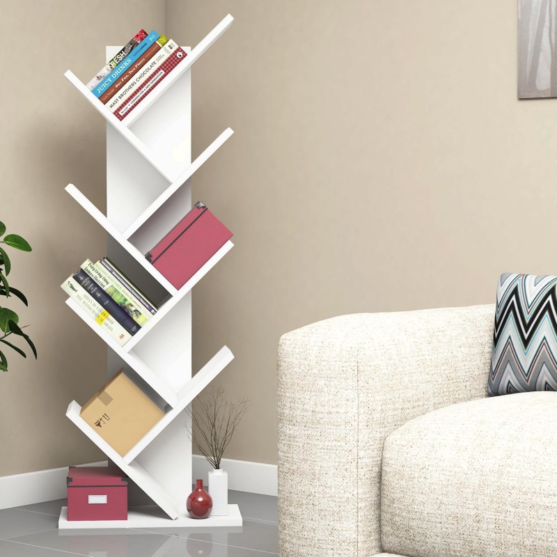 Hanah Home Bookshelf Hitit - White White
