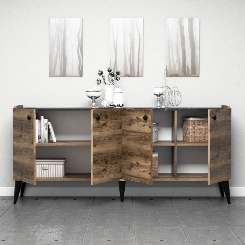 Console Lidya Walnut