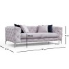 Atelier del Sofa 2-Seat Sofa Como - Light Grey Light Grey
