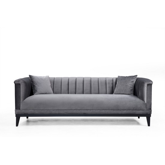 Atelier del Sofa 3-Seat Sofa Trendy - Dark Grey Dark Grey